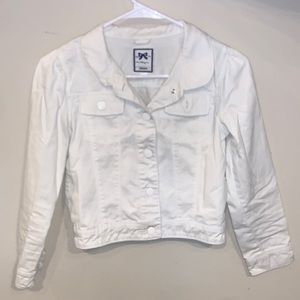 White Jean jacket from Gymboree